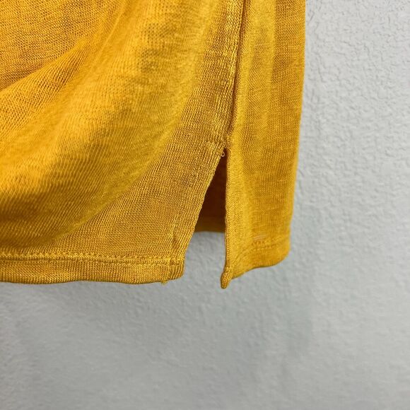 Modern Canvas Modal Blend Short Sleeve Blouse S Lagenlook Boho Classic Capsule - Picture 6 of 11